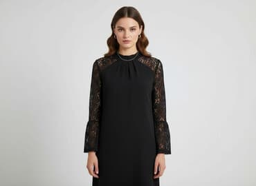 długa sukienki z rękawem: Next, Sukienka damska, rozmiar S — 1