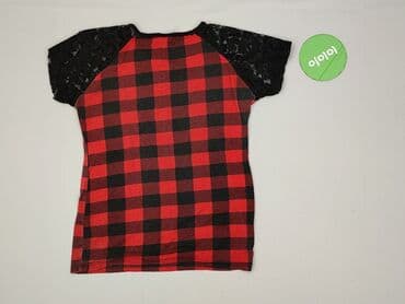 bluzki w kratkę czerwona: Women's blouse, size S — 4