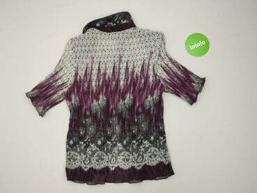 koszula damska z ozdobnym kołnierzykiem: Жіноча блуза, розмір S — 4