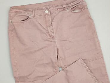 TONI, Material trousers for women, size 4XL (EU 48)