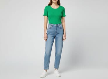 bluzki prazkowane: Topshop, T-shirt damski, rozmiar M — 7