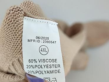 elegancki sweter: Kardigan damski, rozmiar 4XL — 4
