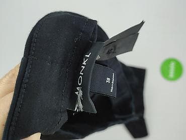 monki clothes: Monki, Spodnie materiałowe damskie, rozmiar M — 4