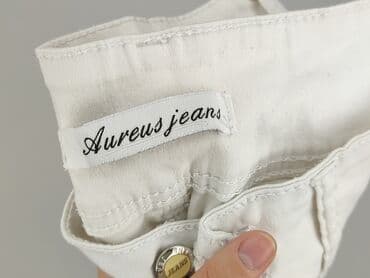 jeansy cropped damskie: Spodnie 3/4 damskie, rozmiar M — 4