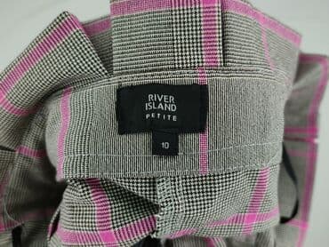 spodnie z wysokim stanem dla wysokich: River Island Petite, Spodnie materiałowe damskie, S — 4
