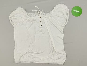 top z piorkami: Peacocks, Bluzka damska, rozmiar 3XL — 2