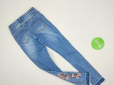tchibo bluza: Spodnie jeansowe, DenimCo, 9 lat, 128/134, stan - Bardzo dobry — 3