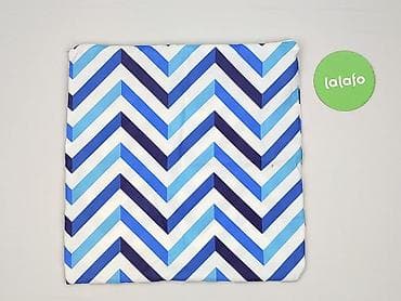 świat rysunek: Poszewka dekoracyjna na poduszkę z zamkiem – wzór zygzak w odcieniach — 3