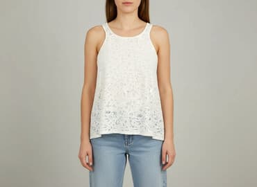 ubrania wiosenne: Women`s top, size S — 1