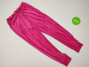 fioletowe dresy: Spodnie dresowe damskie, rozmiar S — 2