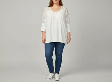 kurtka 4xl: Janina, Bluzka damska, rozmiar 4XL — 7