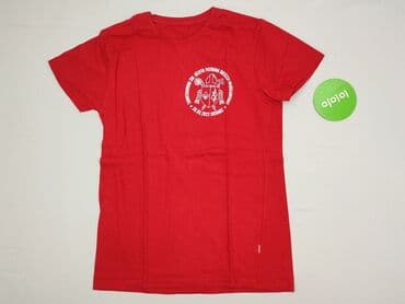 t shirty z czerwonem napisem: T-shirt damski, rozmiar S — 1