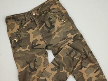 CKH Clockhouse, Material trousers for women, size S (EU 36) — 2