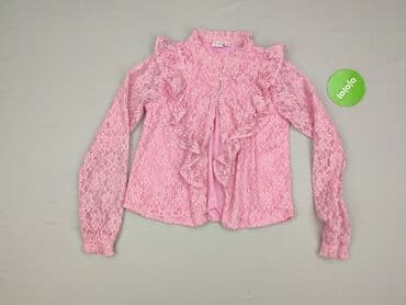 koszulka z psem: Shirt 12 years, condition - Very good, pattern - Floral, color - Pink — 2