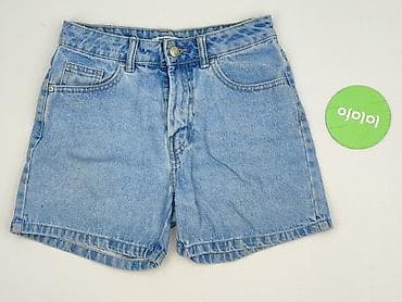 blue jeans l: Denim, Szorty damskie, rozmiar S — 2