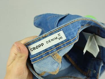 cropped jeans: Cropp, Szorty damskie, rozmiar 2XS — 4