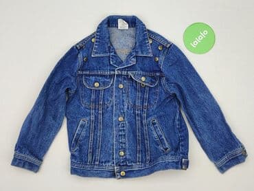 koszulki wiedzmin: Dziecięca kurtka jeansowa, 8 lat, 122-128 cm, stan - Idealny — 2