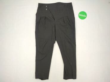 woskowane legginsy z wysokim stanem zara: Zara, Material trousers for women, size S (EU 36) — 2