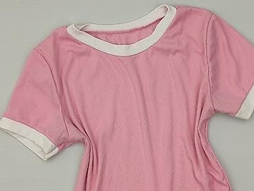 sweter rozowy: T-shirt damski, rozmiar S — 1