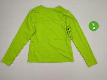 obcisła bluzki z dekoltem: H&M, T-shirt damski, rozmiar L — 3