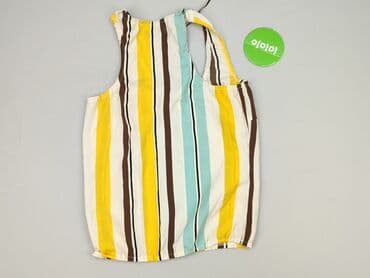 bluzka żółta w czarne paski: Vero Moda, Top damski, rozmiar M — 3