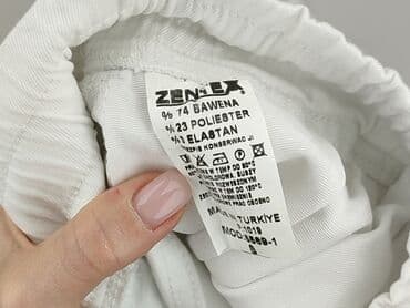joggery bawełniane damskie: Zentex, Spodnie materiałowe damskie, rozmiar S — 5