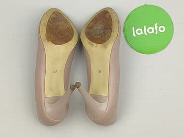 beżowe buty na koturnie ccc: Półbuty damskie, 37 — 5