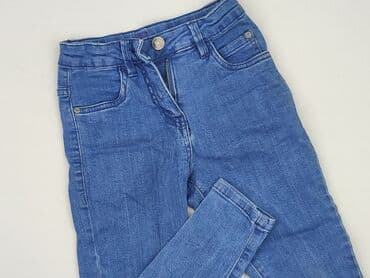 czapka z daszkiem zara: Spodnie jeansowe, 7 lat, 122/128, stan - Bardzo dobry — 1
