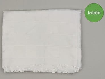 elegancka pościel: Obrus 124 x 156, kolor - Biały, stan - Bardzo dobry — 2