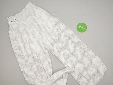 spanx w polsce: Białe damskie spodnie Italy Moda – Made in Italy - Delikatny ażurowy — 3