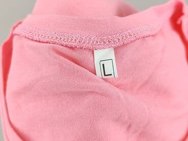 koszulka real rozowa: Guess, T-shirt damski, rozmiar L — 4