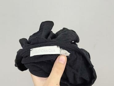 ccc sandały czarne na obcasie: T-shirt damski, rozmiar S — 4