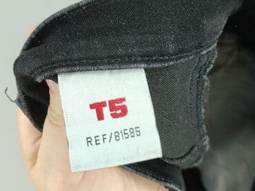 jeansy elastyczne damskie: Spodnie materiałowe damskie, rozmiar L — 4