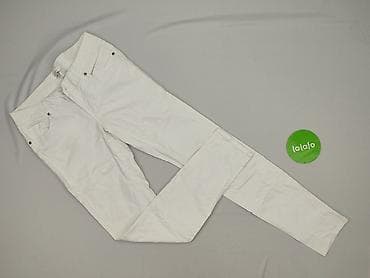 patchworkowe spodnie: Amisu, Spodnie materiałowe damskie, rozmiar S — 2