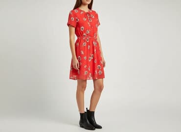 czerwona sukienka 146: Awear, Sukienka damska, rozmiar S — 7