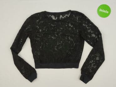 ażurowy sweter na szydełku: Sweter damski, rozmiar S — 3