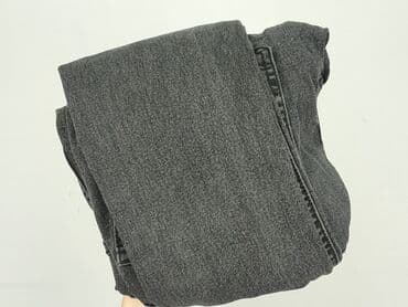 h m sweter w paski zielony: H&M, Jeansy damskie, L — 5