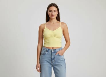 koszulka z długim rękawem h m: H&M, Top damski, rozmiar XL — 7