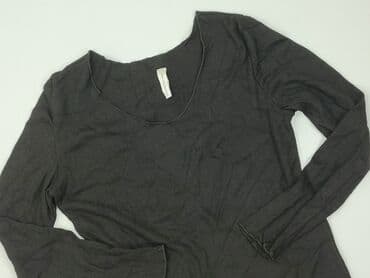 czarna koszulka pod marynarkę: New Collection, Bluzka damska, M — 1