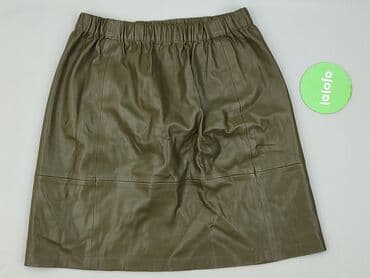 spódnice eko skóra zielone: Spódnica damska, rozmiar M — 3