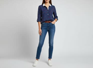 pepco koszulki w kropki: Trafaluc, Bluzka damska, L — 8