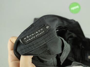 spodnie dresowe dynamic: Röhnisch, Spodnie 3/4 damskie, XL — 4