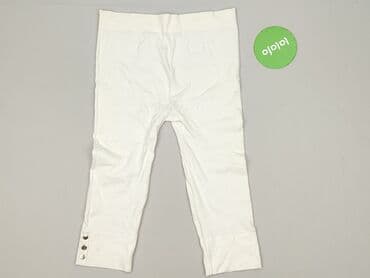 białe rajstopy 164: Legginsy Krótkie damskie, rozmiar S — 2