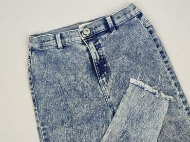 grubosc rajstop w den: Jeans, Reserved, 13 years, 152/158, condition - Very good — 1