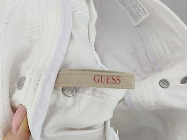 biała: Guess, Spodnie materiałowe damskie, rozmiar M — 5