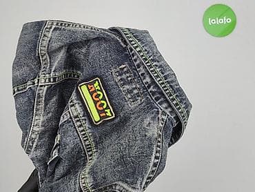 pull and bear baggy dresy: Dziecięca kurtka jeansowa, 14 lat, 158-164 cm, stan - Bardzo dobry — 4