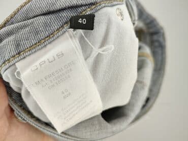 baggy grey jeans: Jeansy damskie, rozmiar L — 6