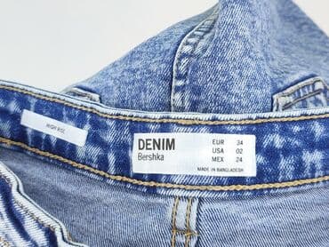 jeansy balloon pull and bear: Bershka, Spódnica damska, rozmiar 2XS — 4