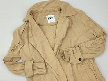 kurtka jeansowa z kożuszkiem zara: Zara, Trencz damski, rozmiar XS — 1