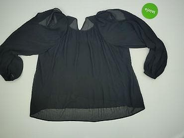 plisowanie: Bluzka damska, rozmiar 4XL — 2